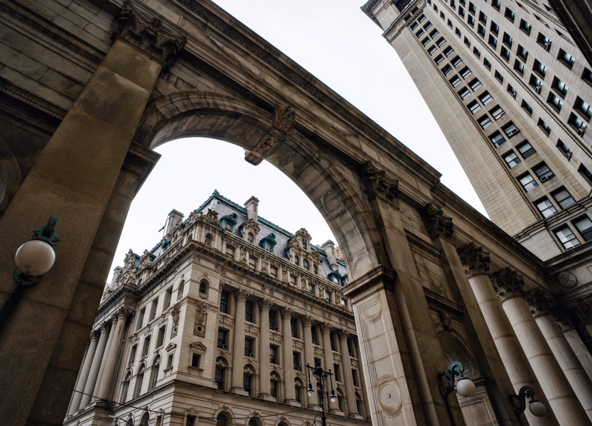 Arches of New York City Hall