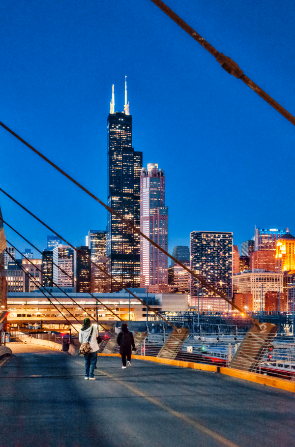 Capturing Chicago at Blue Hour