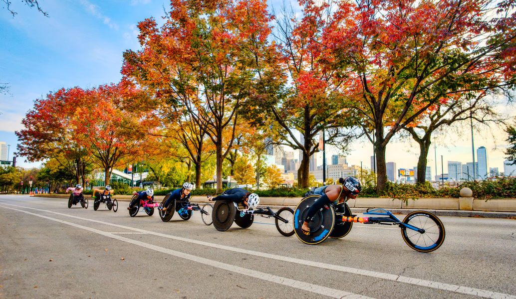 Chicago Marathon Para Leaders