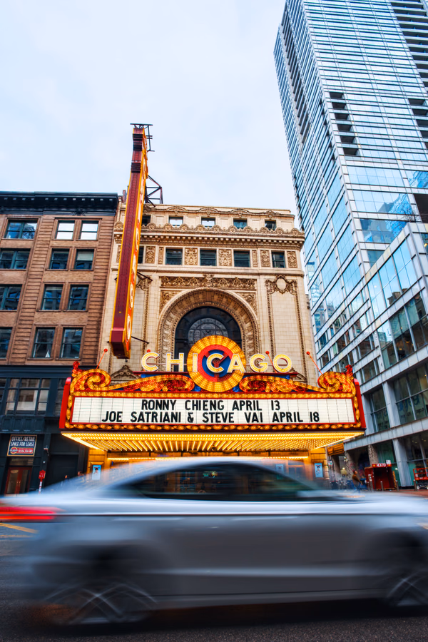 Chicago Theater Driveby