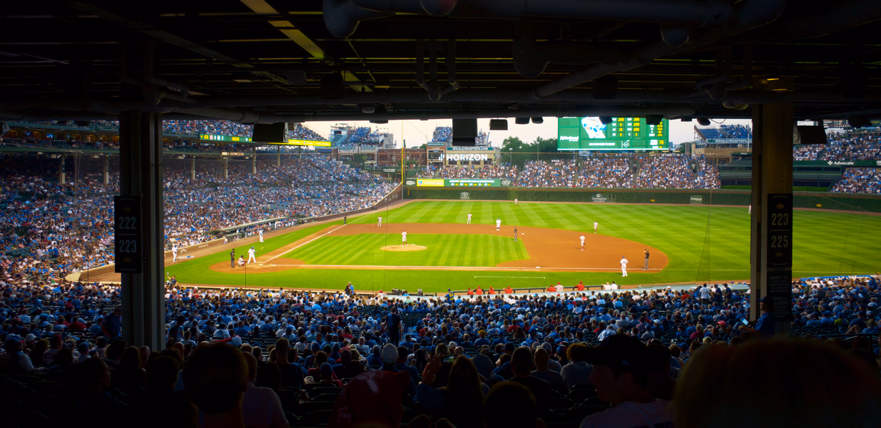 Crevices of Wrigley Field
