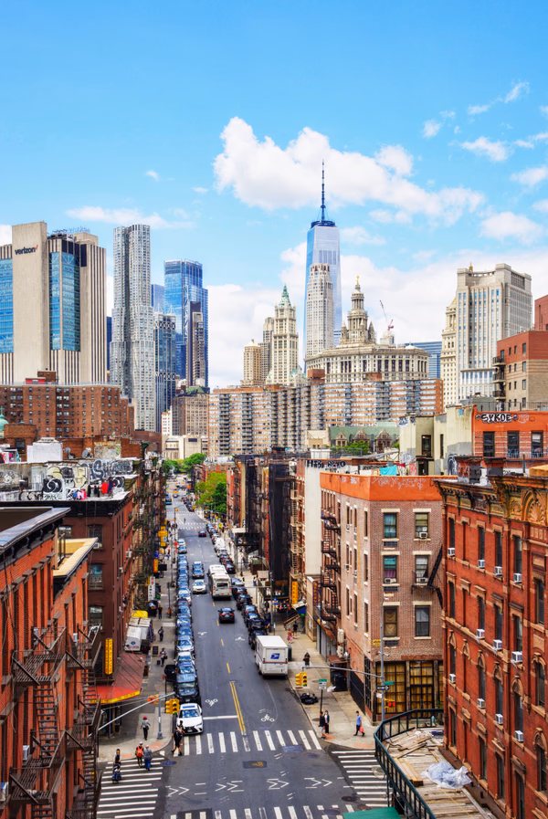 Downtown from Manhattan Bridge Landing