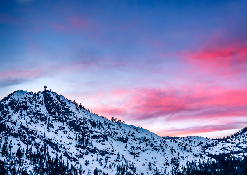 Squaw Violet Sunset