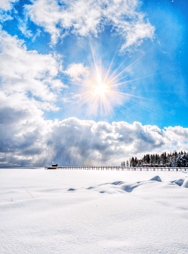 Sun Over Commons Beach