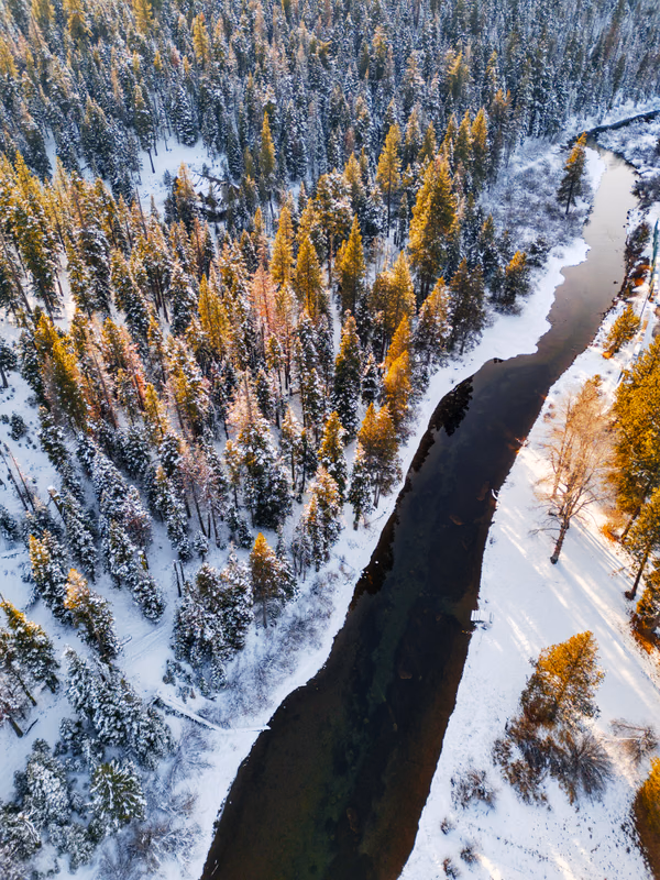 Truckee River Sundown